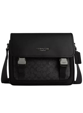 【自营】COACH/蔻驰男士休闲通勤单肩斜挎包 CT716QBMI52024年