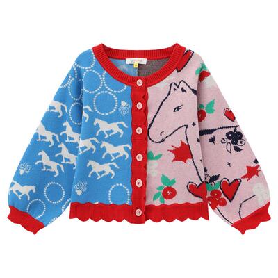 tanni2026夏季新款小马开衫复古宽松针织毛衣外套女TP11KN150A