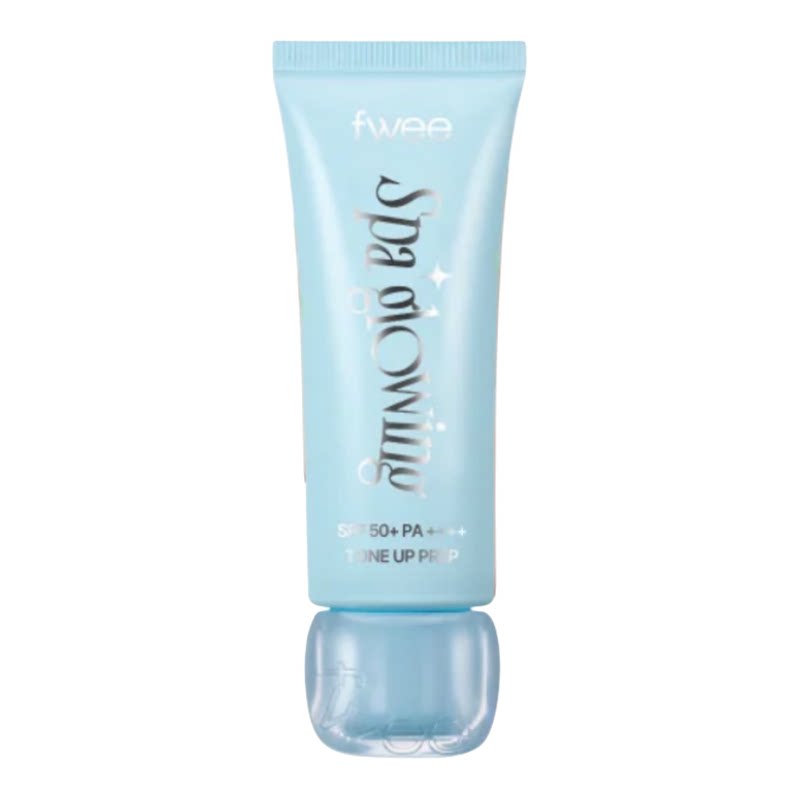 fwee防晒UV光泽提亮妆前乳妆前霜02水光SPF50+PA++++35ml保湿提亮