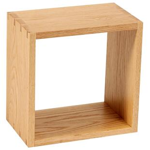 黑胡桃桌上简易实木书架办公桌面置物架木质格子架自由组合格架