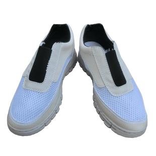 无尘鞋男透气劳保鞋白色软底车间洁净工作鞋女防尘鞋轻便食品工鞋