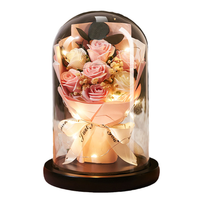 送女朋友永不凋零的玫瑰花~