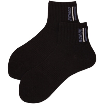 男士秋季小号中码运动袜子防臭