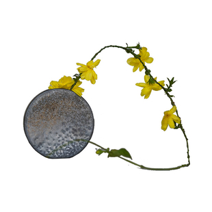 粗陶摆件干花花器摆件禅意水培小花插陶瓷迷你小花瓶茶席中式器皿