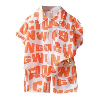 服装裁剪图衬衫短裤纸样