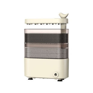 低水位乌龟过滤器乌龟缸吸便专用小型静音鱼缸循环水泵龟缸过滤盒