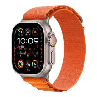 beiziye适用于AppleWatchUltra表带高山回环iwatch9苹果s10手表尼龙编织watch7运动腕带s8休闲创意se新款高级