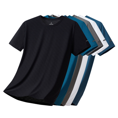 啄木鸟冰丝短袖t恤情侣夏季薄款