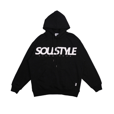 soulstyle加绒长袖连帽卫衣