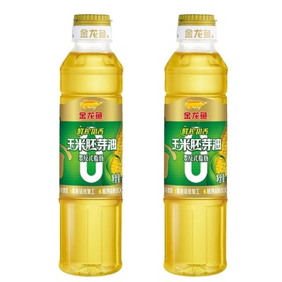 金龙鱼玉米油胚芽油非转基因