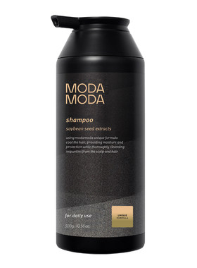 第四代modamoda洗发水韩国进口小灰瓶洗出自然黑-白发焕黑300g