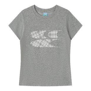 CryingCenter 多色格纹logo正肩修身短袖Tee 哭喊中心