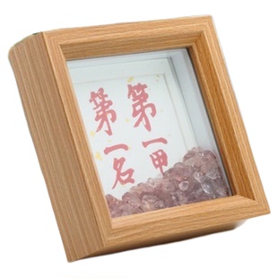 山东博物馆文创丨鲁博水晶摆台 状元及第万世师表黄金万两摆台