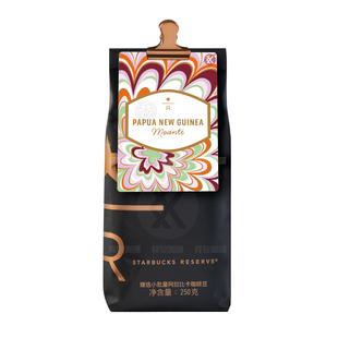 【新品】上海工坊星巴克臻选巴布亚新几内亚莫安蒂咖啡豆250g现货