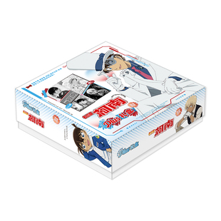 名侦探柯南限定礼盒徽章明信片lomo小卡怪盗基德新兰周边生日礼物