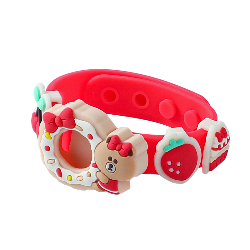 绿鼻子防叮咬手环儿童宝宝学生随身手表链扣婴幼儿送驱蚊防蚊贴