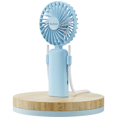 羽博挂脖风扇随身usb头戴式