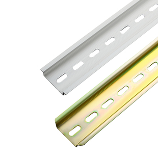 国标C45导轨35MM宽空开接线端子DZ47断路器电气铁卡轨