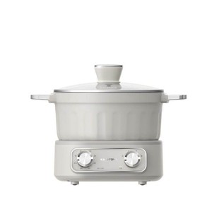 巢石钛陶电煮锅家用宿舍多功能小型分体式电火锅电炒锅小电锅N72