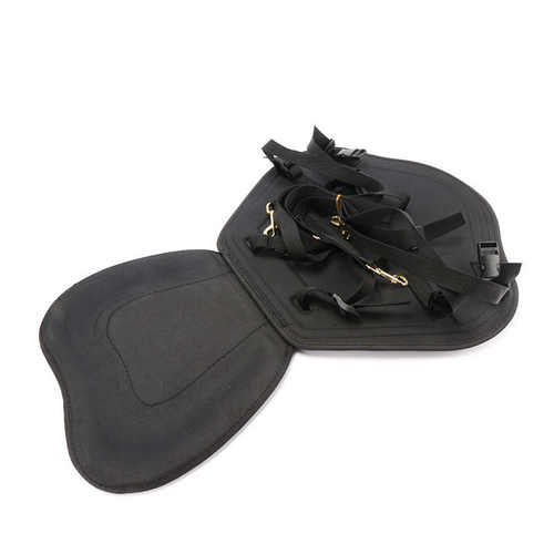 自由狂飙可调充气冲浪板独木舟漂流船皮划艇豪华压膜eva靠背坐垫