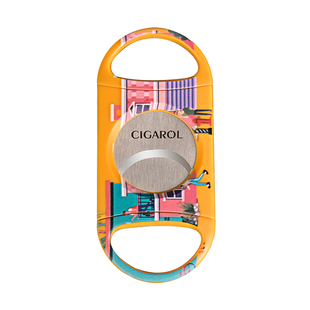 CIGAROL雪茄剪钳大口径平口剪不锈钢锋利刀刃时尚雪茄剪刀便携