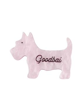 GOODBAI logo 西高地 腊肠狗狗发夹 多色可爱侧边夹头饰