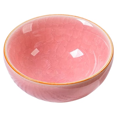 冰裂釉斗笠杯女士茶杯