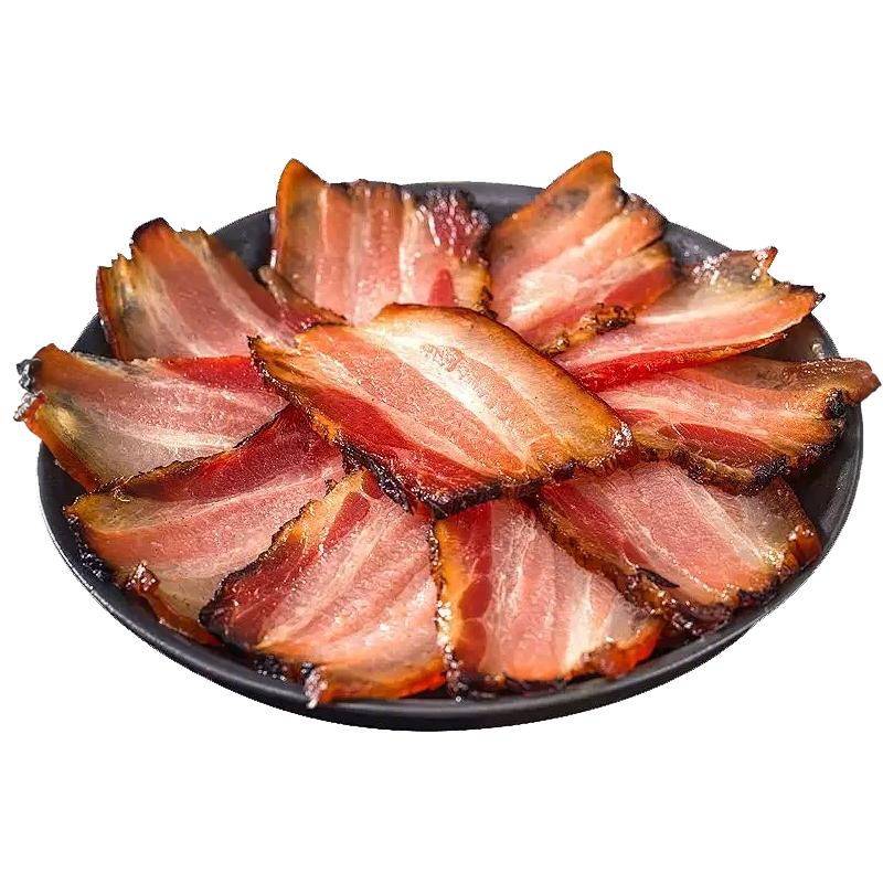 正宗四川烟熏猪肉五花腊肉后腿肉