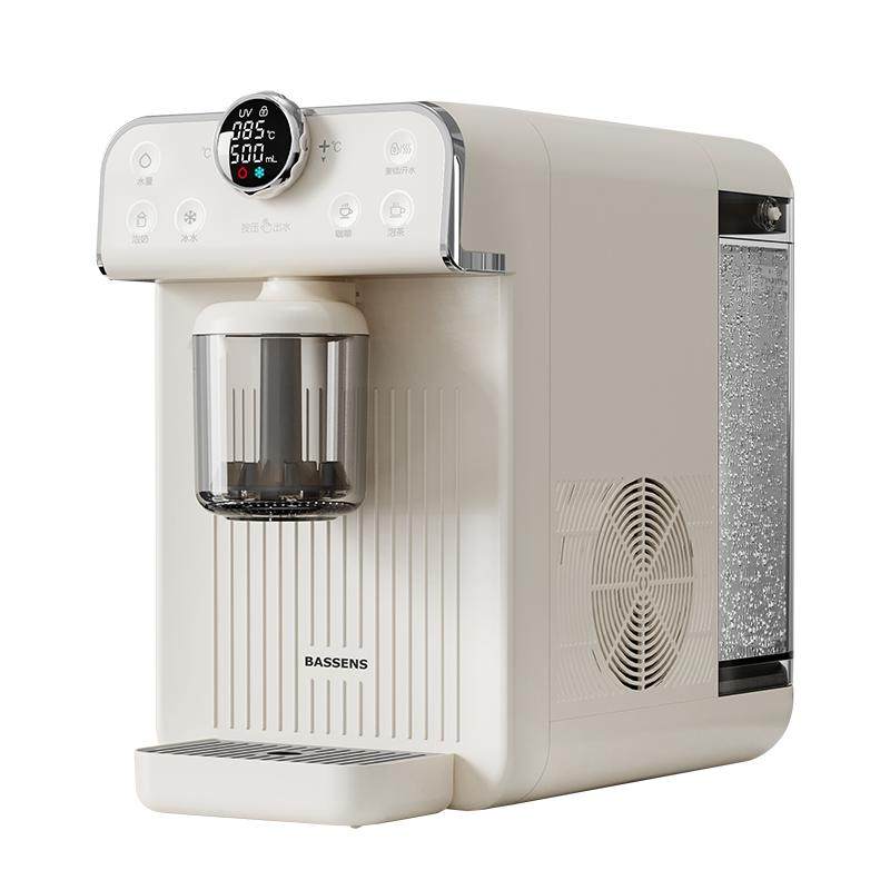 巴森即热式饮水机家用桌面台式速热制冷饮水器咖啡直饮机2024新款