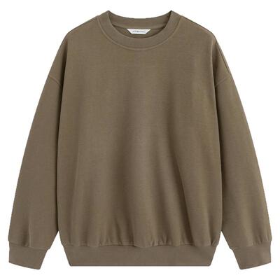 商场同款流石男装圆领长袖卫衣男