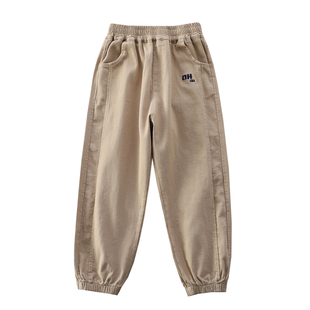 97%棉男童休闲裤春装儿童工装裤弹力2026春季新款中大童长裤6632