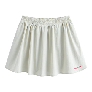 onmygame【学院蓬蓬】女童短裙学院风A字裙裤防泼水运动半身裙春