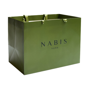 蜡笔派新款礼品袋Nabis上线专属大礼品袋缎带手拎袋大小尺寸送礼A