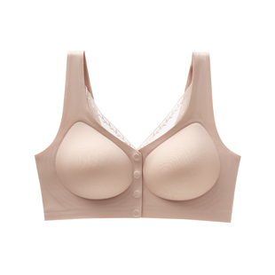 芬腾哺乳内衣聚拢防下垂孕妇文胸产后喂奶孕期专用无钢圈光面胸罩