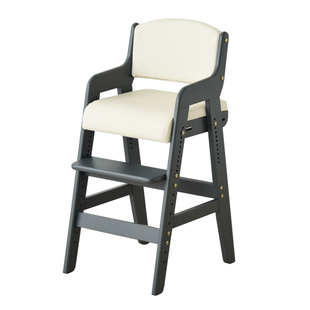 gen儿童学习椅成长椅升降调节学生书桌写字座椅实木凳子宝宝餐椅