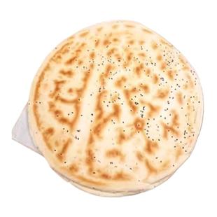 锅盔陕西馍手工现做原味大饼子乾县锅盔椒叶烧饼西安特产大白吉馍