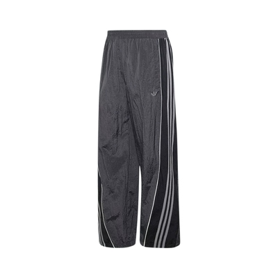 adidas阿迪达斯三叶草三条纹宽松可收口运动裤夏男梭织长裤KX4833