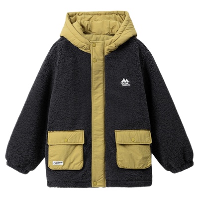 绒软绗棉，加绒加厚山系外套冬装