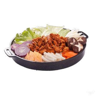 韩明洞韩式春川铁板鸡酱辣酱韩国料理店春川铁板鸡用酱调味酱1kg