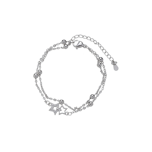 KANSAI双层星星手链女生韩版个性ins冷淡风小众设计简约气质手饰