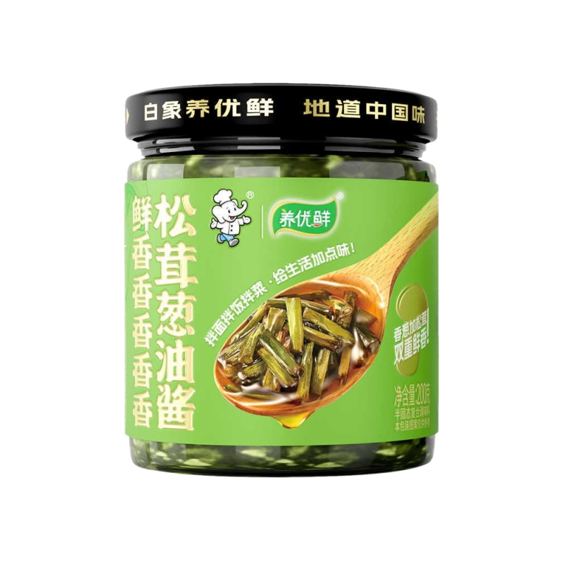 白象养优鲜松茸葱油拌面酱200克