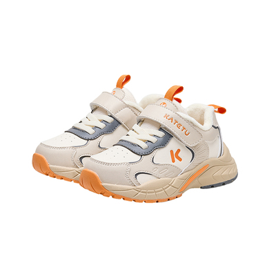 卡特兔老爹鞋加绒保暖童鞋棉鞋