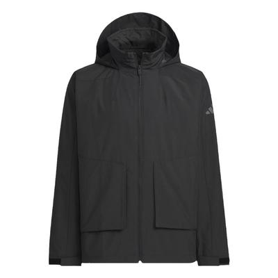 阿迪达斯男子冬季拒水防泼保暖加绒运动休闲夹克外套 JL6686 6687