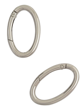 质感椭圆弹簧卡扣包带延长金属扣