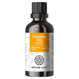拜耳NATURELOVE德国进口5000iu高活性维生素D3补钙阳光滴成人50ml