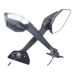 CFMOTO摩托原厂配件春风675SR后视镜总成  倒车镜 反光镱带转向灯