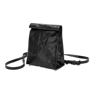 暗黑风小众设计2025包包牛皮纸质感褶皱折盖斜跨包手机包多种背法