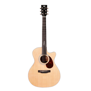 TYMA泰玛吉他全单琴TD-15民谣TG木吉他单板指弹电箱琴3A云杉木