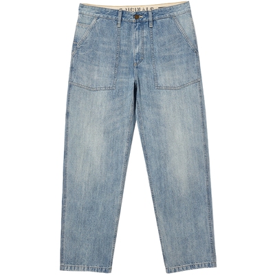 907杰克琼斯秋季男装牛仔裤宽松廓形潮流长裤时尚百搭裤子男款