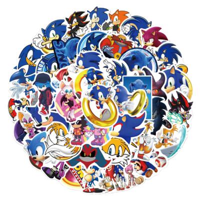 超音鼠sonic索尼克卡通贴纸涂鸦